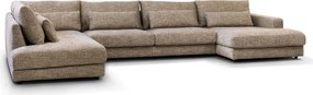 PEPP Interiors Como U Bank Met Ottoman Links Beige Silencio 19
