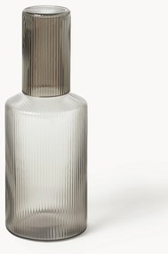 Mondgeblazen deksel Ripple voor karaf