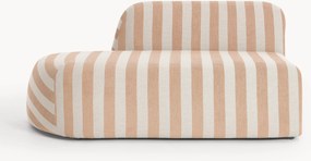 Gestreepte chaise longue module Wolke