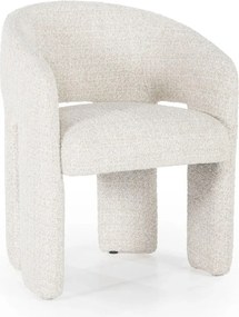 Eleonora Hamilton Beige Eetkamerstoel Hotel Chique Stijl