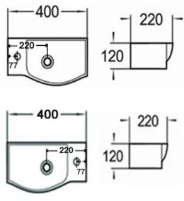 Lambini Designs Faro fontein links 40x22cm