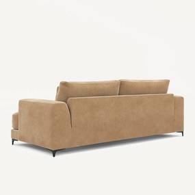 4-zits slaapbank van stonewashed fluweel, Marsile