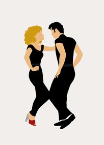 Ilustratie Dance Scene