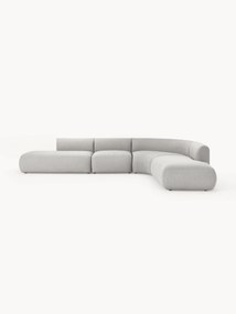 XL modulaire hoekbank Sofia van bouclé