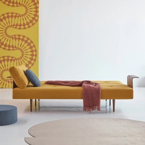 Innovation Living Recast Retro Slaapbank Met Walnoot Arm