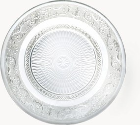 Glazen dinerborden Imperial met structuuroppervlak, 6-delig