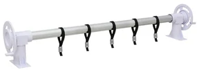 vidaXL Zwembadhoesroller met kunststof frame