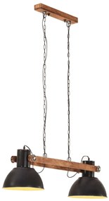 vidaXL Hanglamp industrieel 25 W E27 109 cm zwart