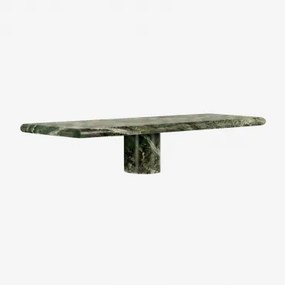 Set Van 2 Wandplanken In Uganda Marmer ↔︎ 35 Cm & Groen Marmer Forest - Sklum