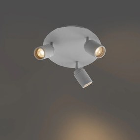 Moderne badkamer spot wit 3-lichts IP44 - Ducha