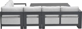 Garden Impressions Malakka lounge dining set 5-delig - valley sand