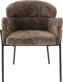 Comfortabele Eetkamerstoel Bruin