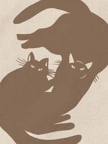 Ilustratie Two cats, Little Dean