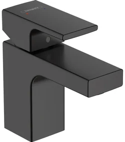 Hansgrohe Vernis Shape wastafelmengkraan - 12.6x11.1x4.4cm - hendel - Mat zwart 71567670