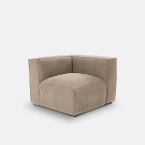 Modulaire hoek, getextureerde stof, Seven