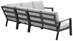Garden Impressions Lissabon lounge dining set 4-delig - valley sand