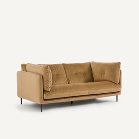 2-zitsbank in linnen fluweel, BOTERO