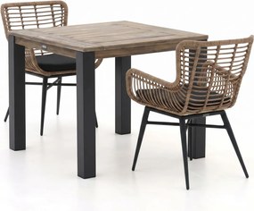 + 10% kassakorting | Diningset Intenso | 2 personen | Tuinset teakhout | 3-delig | Kees Smit Tuinmeubelen
