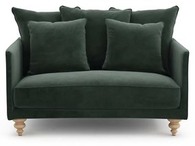 2-zits compact fluwelen zetel, Lazare