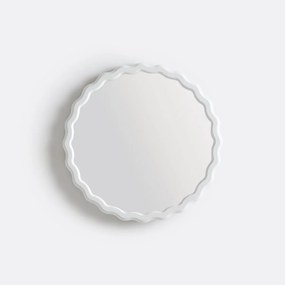 Gegolfde spiegelØ35 cm, Nadima