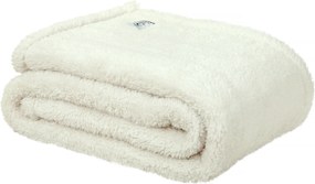 Teddy Fleece Deken - Ultrazacht - 130x170 - ecru