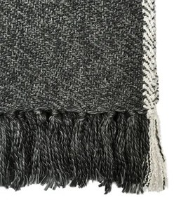 Plaids, deken Zwart Malagoon  Charcoal melee throw