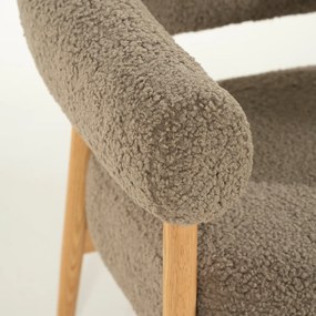 Fauteuil Eiken Frame Taupe