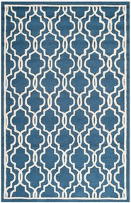 Handgetuft wollen vloerkleed Elle Trellis