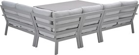 Garden Impressions Camilo lounge dining set 6-delig rechts - taupe