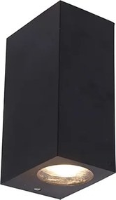 Moderne wandlamp zwart van kunststof - Baleno II