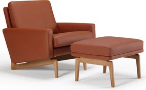 Scandinavische Hocker Met Eiken