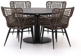 Intenso Busso/La Fonte ø 120cm dining tuinset 5-delig