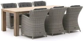 Diningset Intenso  | 6 personen | Tuinset wicker (vlechtwerk) | 7-delig | Kees Smit Tuinmeubelen