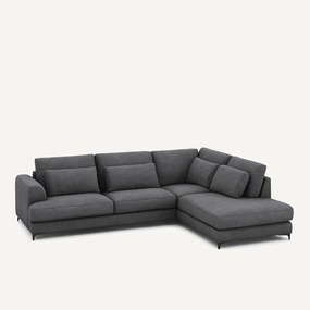 Omvormbare hoekbank rechts, katoen en linnen, Marsile