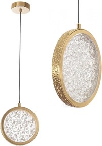 Kristallen Hanglamp LED G089-1CP Złota