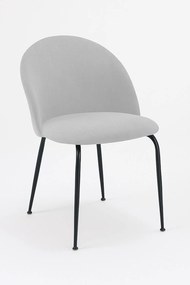 Zwart Dalnia Stof Stoel