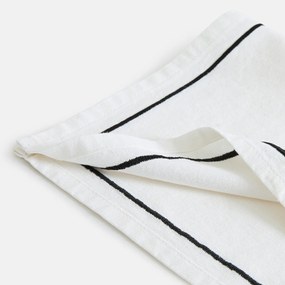 Set van 4 placemats gewassen linnen/katoen Métis Bourdon
