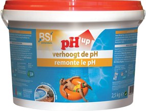 BSI pH Up 2,5kg (poeder) - verhoogt de pH-waarde van je zwembad of spa