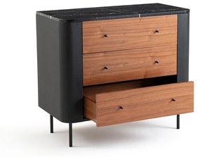 Commode marmer en leer, Cisare