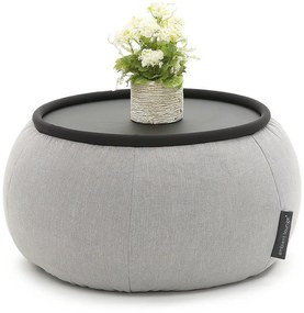 Ambient Lounge Poef Versa Table - Keystone Grey