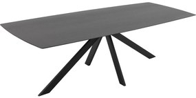 Goossens Excellent Eettafel Uniek, Semi rechthoekig 240 x 100 cm