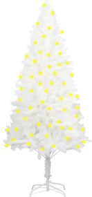 vidaXL Kunstkerstboom met LED's 180 cm wit