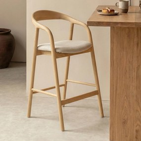 Kookeiland Counterkruk Hout Wabi Sabi Stijl Naturel