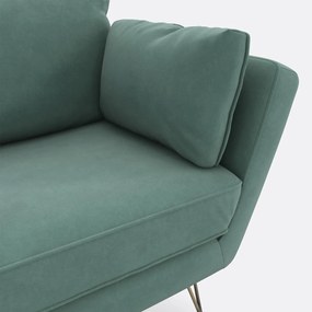 Fauteuil XL in fluweel Topim