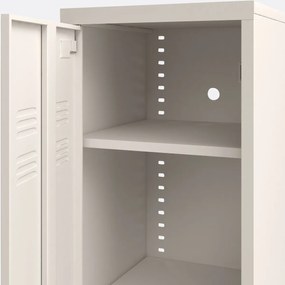 Vestiairekast in metaal, 1 deur, Hiba