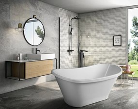 Polysan Oxford vrijstaand bad wit 160x65cm