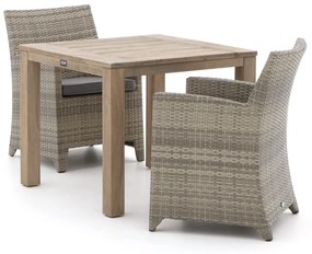 Forza Barolo/ROUGH-S 90cm dining tuinset 3-delig