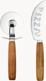Pizzamessen Fromagerie van acaciahout, 2-delig