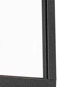 Buiten wandlantaarn zwart met bewegingssensor IP44 - Charlois