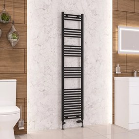 Eastbrook Wendover handdoekradiator 40x180cm 723W zwart mat